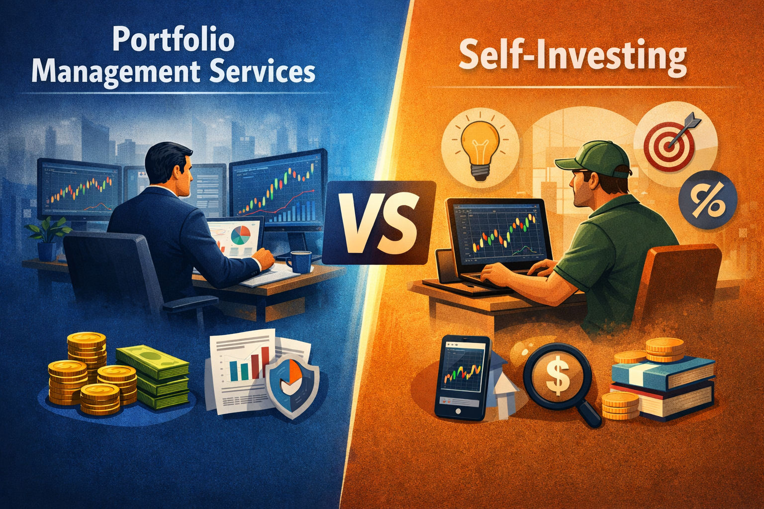 Portfolio Management Services vs Self-Investing: What’s Better